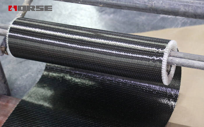 HM carbon fiber fabric for structural strengthening