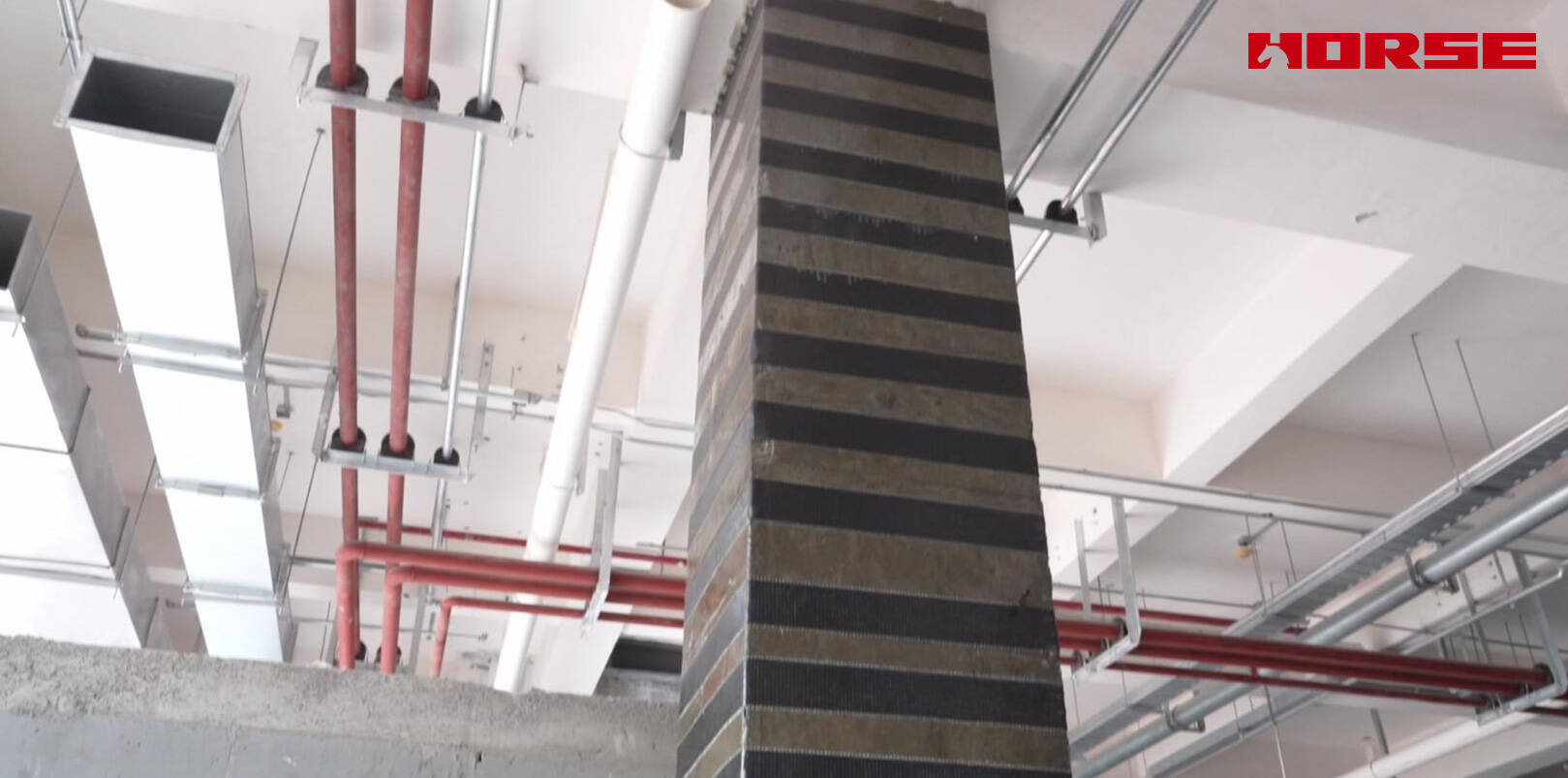 Structural Retrofit with Carbon Fiber after Floor Slab Demolition Structural Retrofit with Carbon Fiber after Floor Slab Demolition