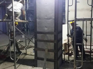 steel plate jacketing