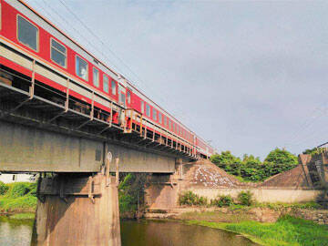 Carbon fiber reinforced existing railway bridge